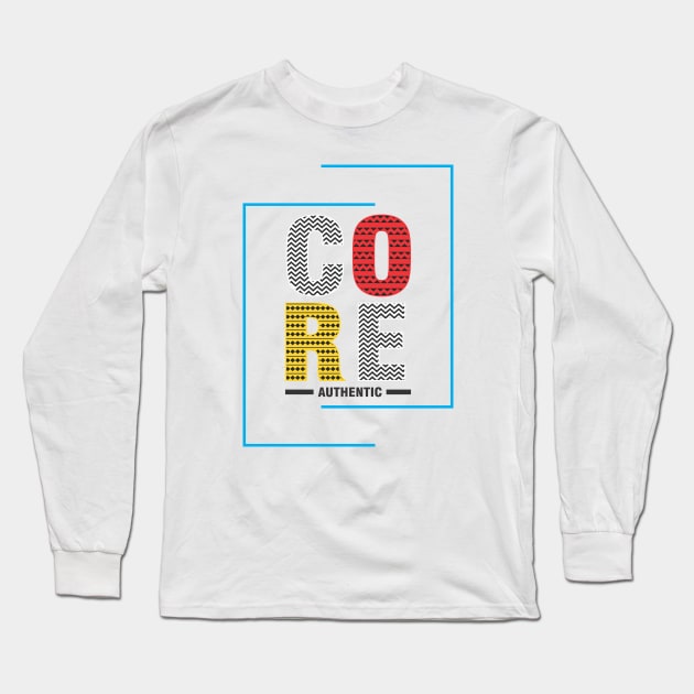 core Long Sleeve T-Shirt by CreativeIkbar Prints